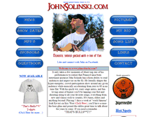Tablet Screenshot of johnsolinski.com